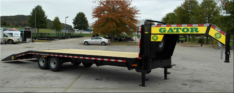 Gooseneck flat bed trailer for sale14k  Watauga County, North Carolina